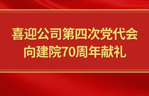 喜迎公司第四次党代会，，，，，，...